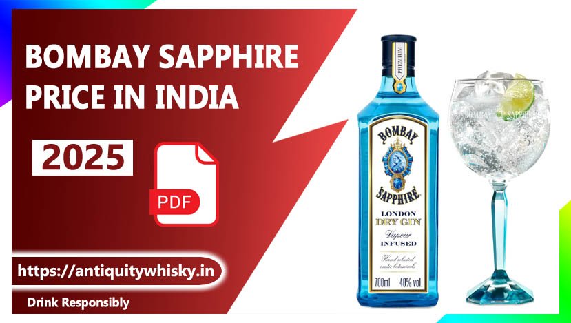 Bombay Sapphire Price in India 2025