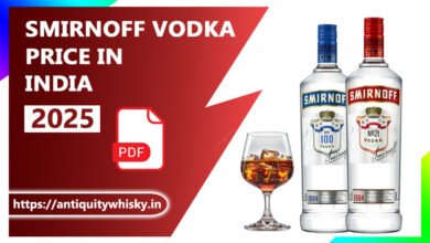 Smirnoff Vodka Price in India 2025 PDF